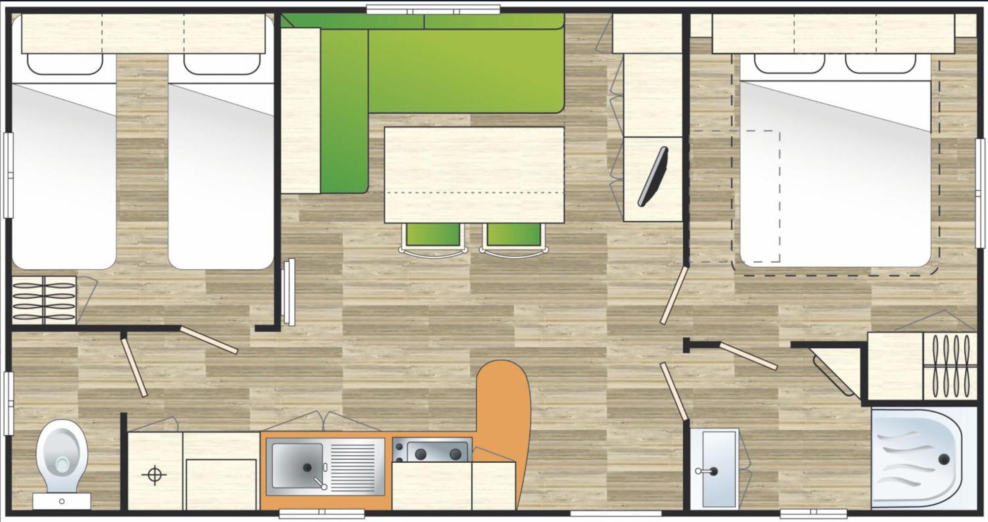 Le Muscat - Bungalow Pour 5 - Tv - Clim Boofzheim Esterno foto